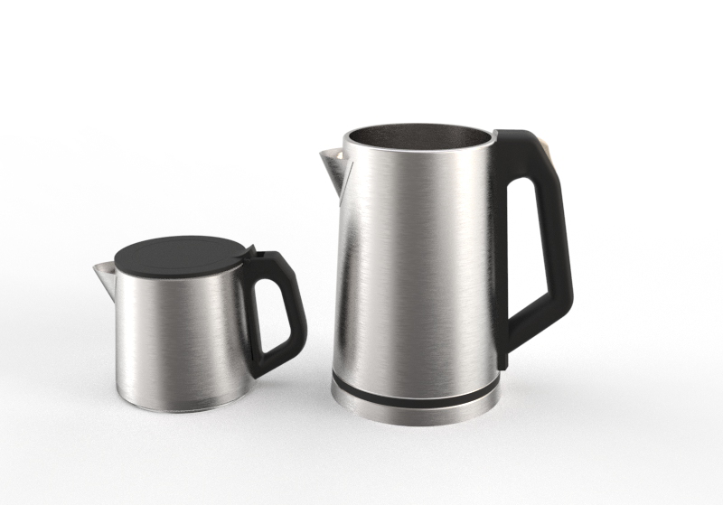  Bếp thông minh 2.0L Ấm đun nước điện Samovar Máy pha trà điện có bộ khay điều khiển nhiệt độ