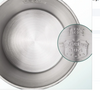 YUEKON Thiết bị nhà bếp Tường đôi bằng thép không gỉ 2l Ấm trà điện Ấm siêu tốc có đế 360 độ 