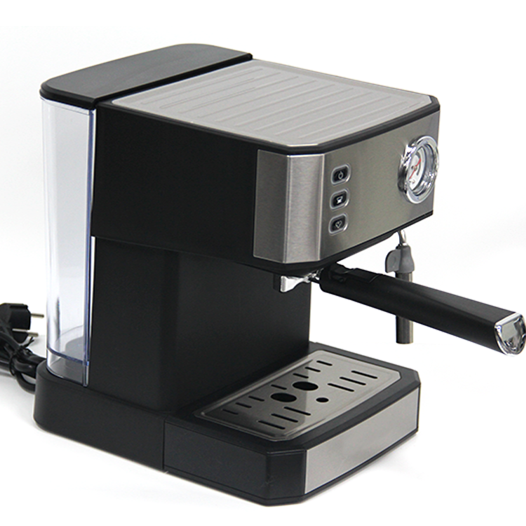 Máy pha cà phê điện nhỏ giọt Espresso 20Bar Máy pha cà phê Cappuccino với bình chứa nước trong suốt có thể tháo rời 1.6L 