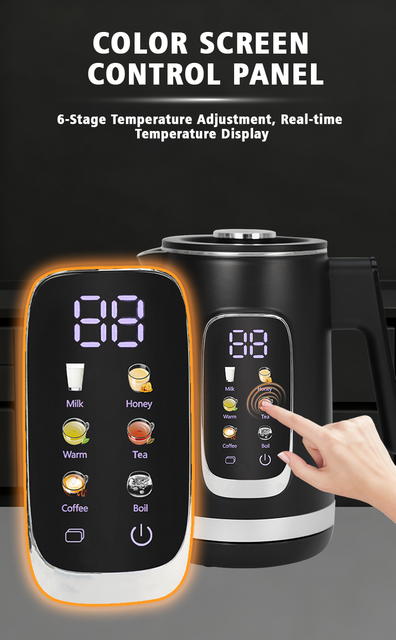 Ấm siêu tốc gắn tường đôi đa chức năng Ấm đun nước sôi nhanh 1500W có chức năng giữ ấm tự động Lớp lót bên trong bằng thép không gỉ 304 để sử dụng tại nhà