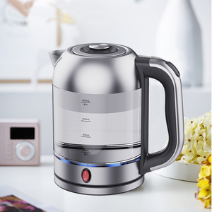 Ấm Siêu Tốc Di Động Điện Mini 2.0L Thân Thủy Tinh Nước Nồi Hơi Với Tính Năng Giữ Ấm Ấm Siêu Tốc Thủy Tinh Điện Trà Máy 