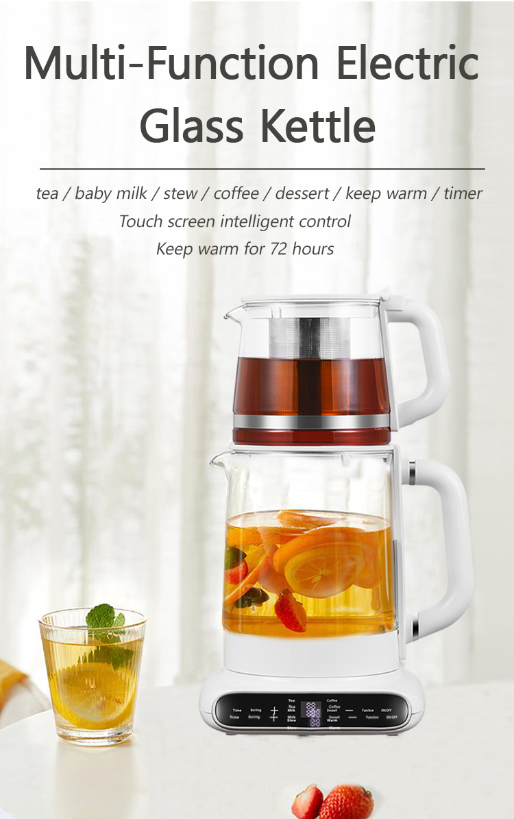 Ấm đun nước thủy tinh