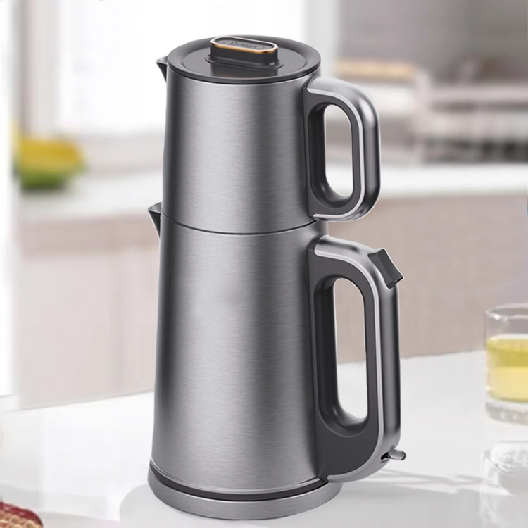 Nồi Trà Điện Inox Có Thể Điều Chỉnh Nhiệt Độ Máy Pha Trà Đế Xoay 360 Độ Trà Điện Ấm Siêu Tốc Nồi