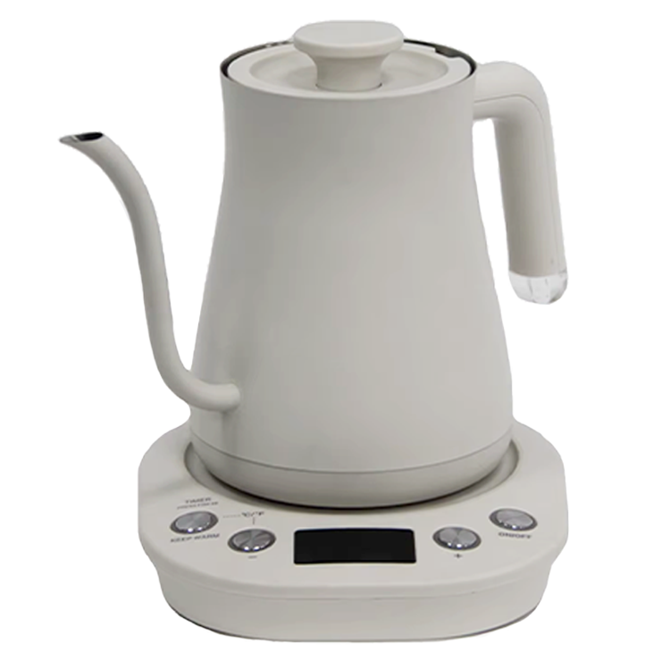 Ấm siêu tốc bằng thép không gỉ 304 Trà cà phê cổ ngỗng Ấm siêu tốc tự động ngắt vòi dài Ấm đun nước cà phê có điều khiển nhiệt độ 