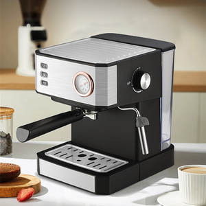 Máy pha cà phê Espresso chuyên nghiệp Sản phẩm máy pha cà phê Espresso bằng điện Cafe Máy pha cà phê tự động 1.6l dành cho mục đích thương mại