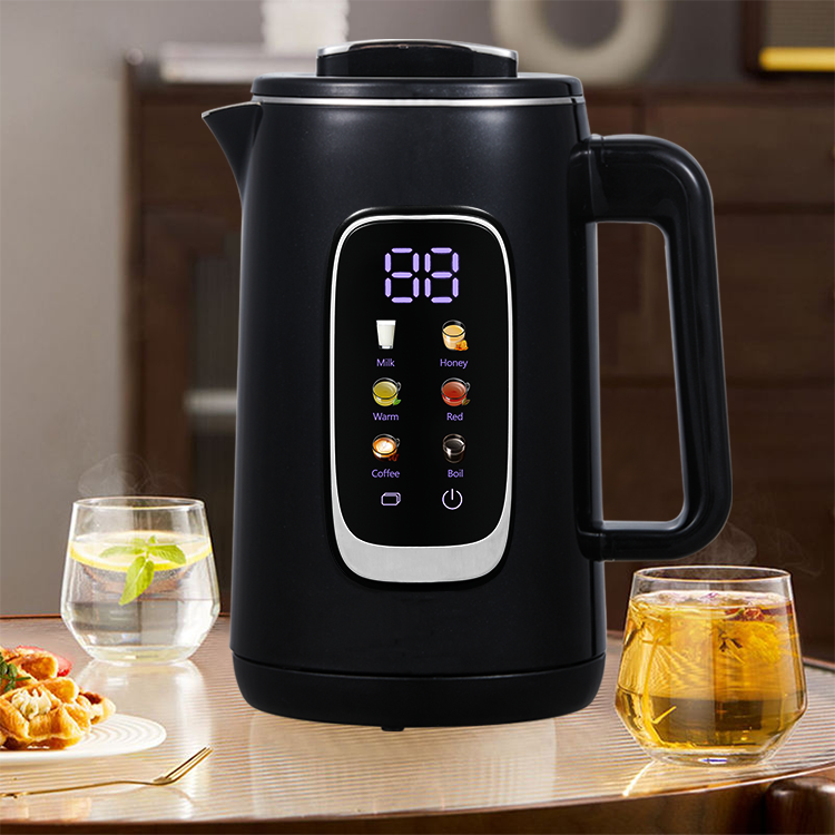 Tân thủy điện tiếng Ả Rập đen hiện đại Digital 2.6L SAMOVAR KETLEE TEEAN MAKER SET 