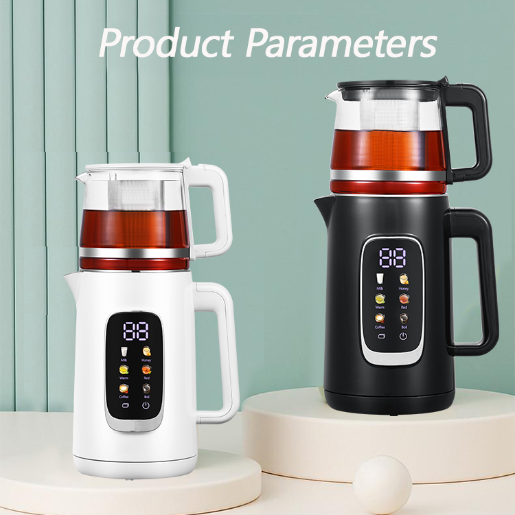 Thiết kế mới Tea Pot Digital 1.5L+1.1L SAMOVAR TUYỆT VỜI TUYỆT VỜI