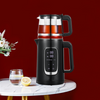 Thiết bị gia dụng Bộ ấm trà đôi Máy pha trà điện Samovar 2 trong 1 