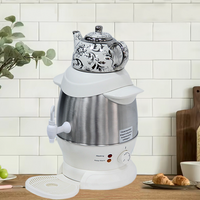 Ấm đun nước pha trà thương mại chất lượng tốt nhất Ấm siêu tốc đa chức năng 4l Ấm đun nước điện bằng gốm sứ trắng không gỉ Samovar