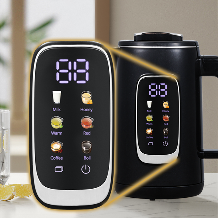 Tân thủy điện tiếng Ả Rập đen hiện đại Digital 2.6L SAMOVAR KETLEE TEEAN MAKER SET 