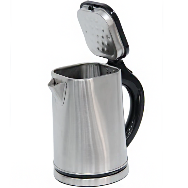 Giá xuất xưởng Thép không gỉ 1.6L Dung tích lớn Dễ dàng làm sạch Mẫu thiết kế mới cho ấm đun nước điện