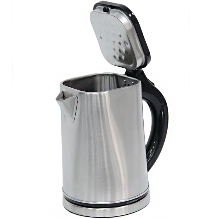 Giá xuất xưởng Thép không gỉ 1.6L Dung tích lớn Dễ dàng làm sạch Mẫu thiết kế mới cho ấm đun nước điện