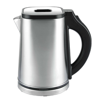 Giá xuất xưởng Thép không gỉ 1.6L Dung tích lớn Dễ dàng làm sạch Mẫu thiết kế mới cho ấm đun nước điện