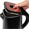 Bán chạy 1.6l Xoay 360 độ Thép không gỉ Điện Đun sôi Nước Ấm siêu tốc Điện không dây Bình Ấm đun nước cho nhà bếp