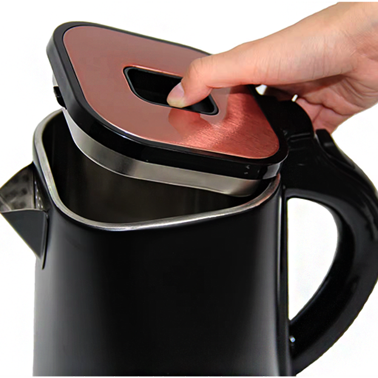 Bán chạy 1.6l Xoay 360 độ Thép không gỉ Điện Đun sôi Nước Ấm siêu tốc Điện không dây Bình Ấm đun nước cho nhà bếp