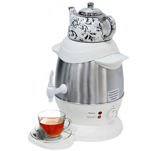 Bán Chạy Từ Thiết Bị Điện 2 Lớp Thổ Nhĩ Kỳ Làm Trà Tiếng Ả Rập Samovar Trà Bộ Gốm Ấm Điện Cho Nhà Bếp