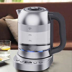 Bền Giữ Ấm Chất Lượng Cao 2.0L Kính Kỹ Thuật Số Ấm Trà Điện Nước Nóng Nhanh Pha Trà Đèn Led 
