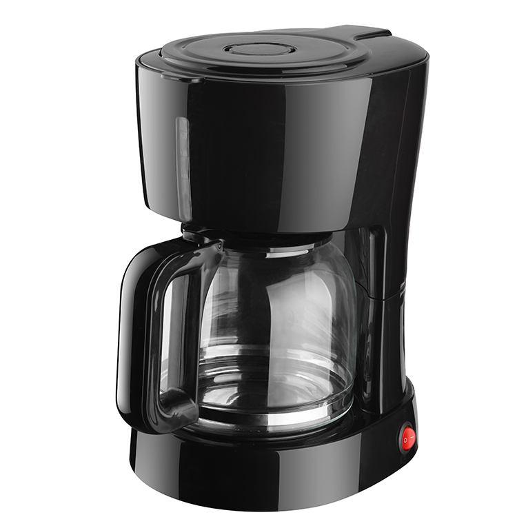 Máy pha cà phê Espresso nhỏ giọt 650W 1.5L 5-10 Cup màu đen