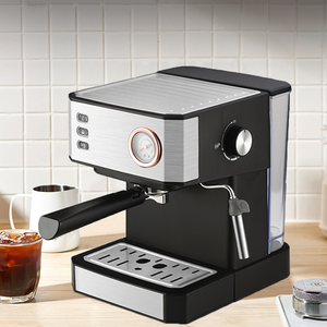 Thương mại thông minh Thép không gỉ tự động 20Bar Áp suất hơi nước Máy pha cà phê Espresso Máy pha cà phê Sepresso với máy xay cho Cafetera