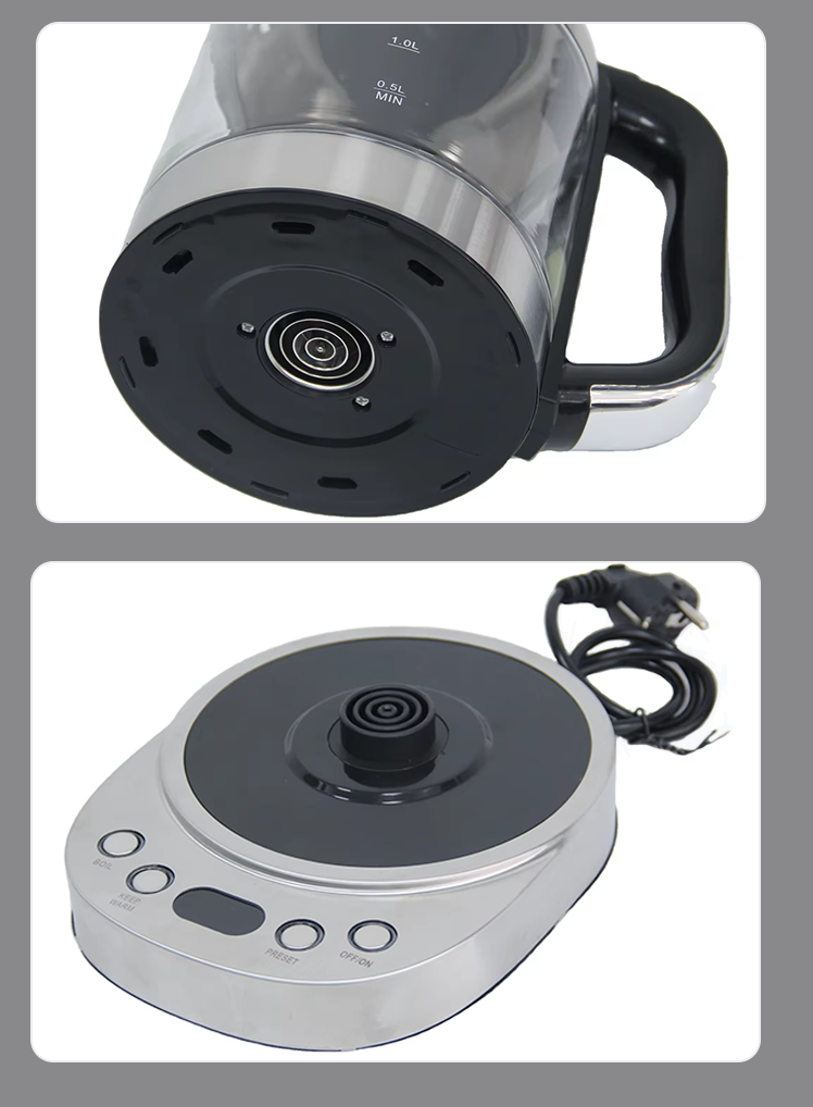 Bán 2.0LElectric Ấm Siêu Tốc Thủy Tinh Với 1.0L Ấm Trà Điện 2 Lớp Điện Thổ Nhĩ Kỳ Làm Trà Thiết Bị Gia Dụng 