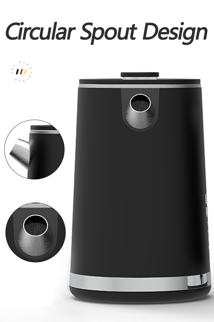 Yuekon 1.5L+1.1L Kettles Kettles Kettle và Teapot 2 In1 Layer Tea Layer Maker có kiểm soát nhiệt độ