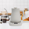 YUEKON Cổ Ngỗng Ấm Siêu Tốc Ấm Trà Inox Màu Trắng Thông Minh Đổ Trà Cà Phê Có Thể Điều Chỉnh Nhiệt Độ Điện