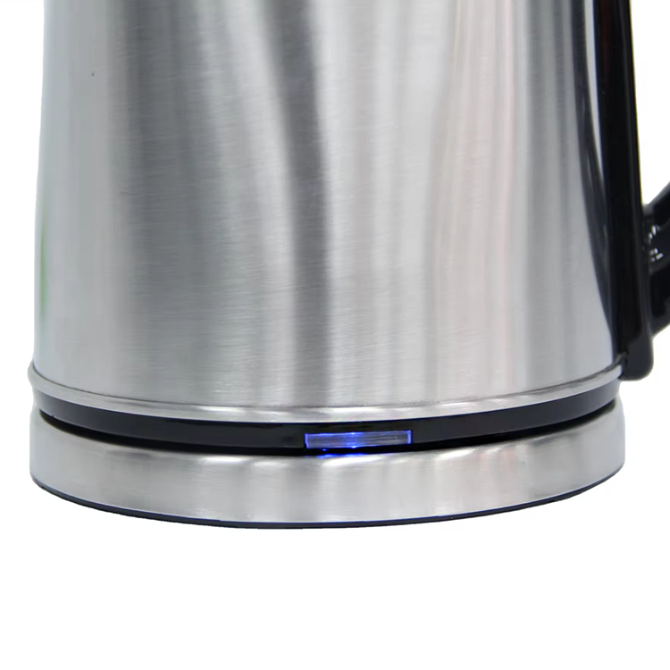 Giá xuất xưởng Thép không gỉ 1.6L Dung tích lớn Dễ dàng làm sạch Mẫu thiết kế mới cho ấm đun nước điện