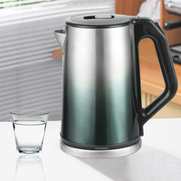 Thiết bị gia dụng thông minh 2.0l 304 Bình điện cấp thực phẩm Ấm siêu tốc Nồi nước Ấm đun nước điện hai lớp để đun sôi nước