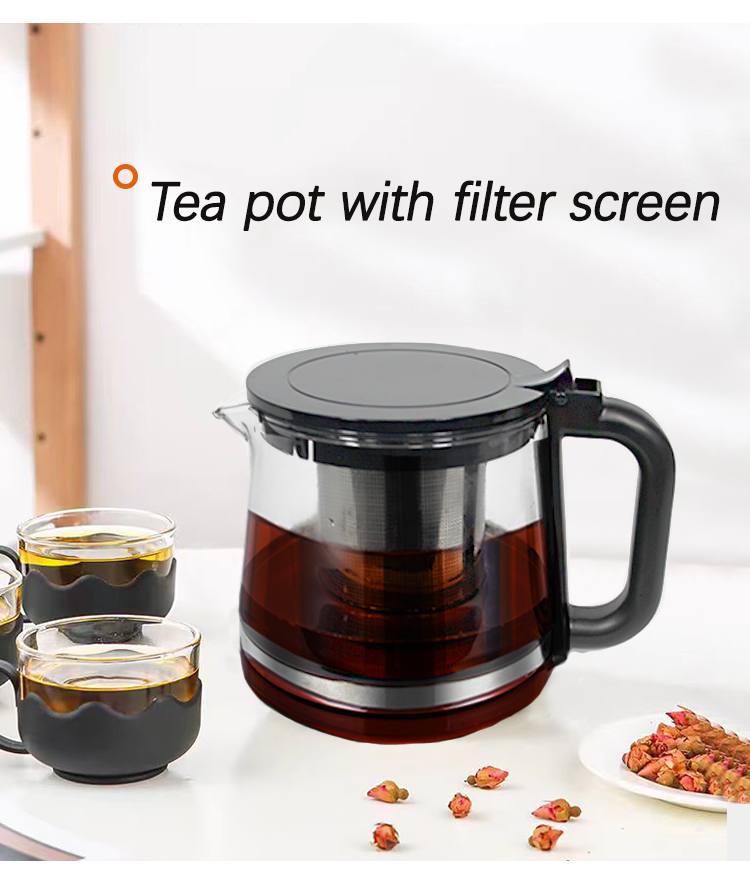Hộ Gia Đình Nước Nóng Ấm Trà Ấm Siêu Tốc Samovar Pha Trà Điện Ấm Siêu Tốc Bộ Khay Có Điều Khiển Nhiệt Độ Kỹ Thuật Số 