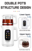 Thiết kế mới Tea Pot Digital 1.5L+1.1L SAMOVAR TUYỆT VỜI TUYỆT VỜI
