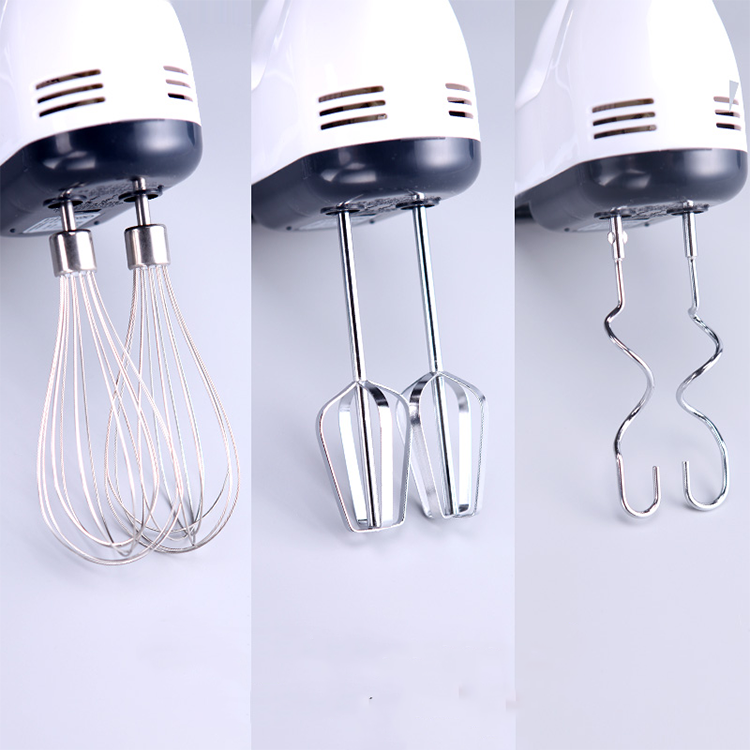 Nhà bếp đa chức năng chuyên nghiệp 3 trong 1 bộ trộn thực phẩm bằng thép không gỉ bộ phận đánh trứng trứng móc