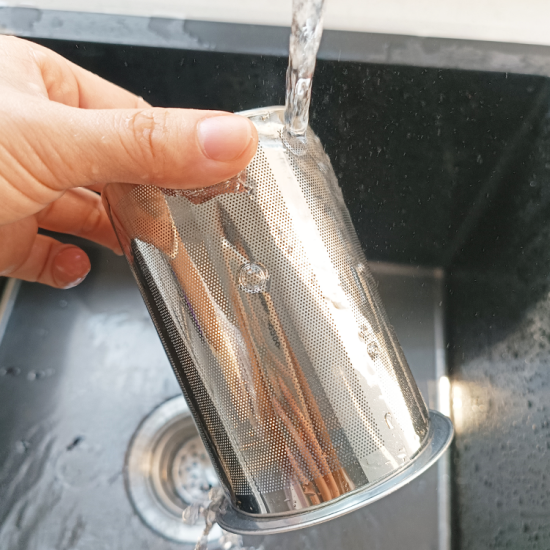 Máy pha trà với bộ lọc 