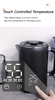 Hộ Gia Đình Nước Nóng Ấm Trà Ấm Siêu Tốc Samovar Pha Trà Điện Ấm Siêu Tốc Bộ Khay Có Điều Khiển Nhiệt Độ Kỹ Thuật Số 