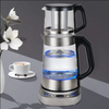 Kính Thông Minh Samovar Ấm Điện Điều Khiển Nhiệt Độ Kỹ Thuật Số Giữ Ấm Trà Thép Không Gỉ Ba Tư Thổ Nhĩ Kỳ Trà Ấm Siêu Tốc 
