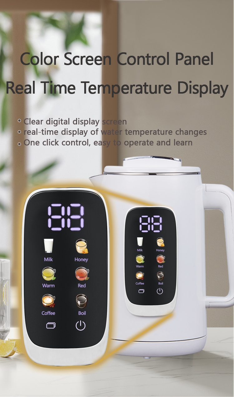 Thiết kế mới Tea Pot Digital 1.5L+1.1L SAMOVAR TUYỆT VỜI TUYỆT VỜI