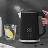 Ấm đun nước hai lớp bằng thép không gỉ 1.5L Điều khiển nhiệt độ Ấm trà điện kỹ thuật số thông minh