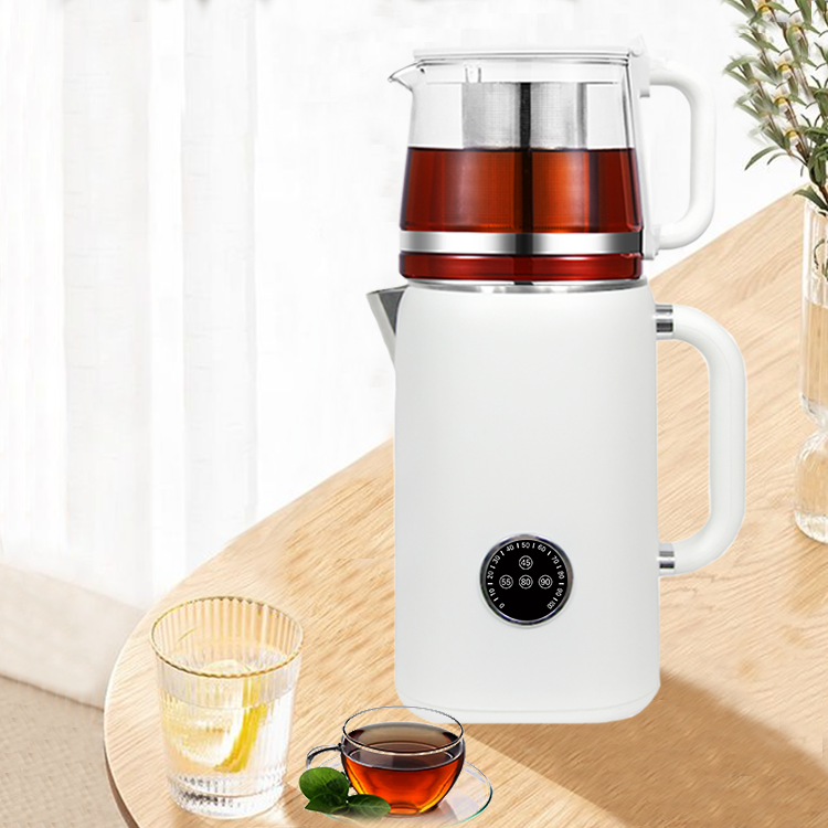 Bán 1.7/2.8L Ấm Siêu Tốc Điện Inox Samovar Đôi Thổ Nhĩ Kỳ Làm Trà Nước Ấm Siêu Tốc Với 1.1L Bình Trà bộ