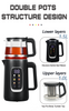Tân thủy điện tiếng Ả Rập đen hiện đại Digital 2.6L SAMOVAR KETLEE TEEAN MAKER SET 