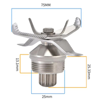 Lưỡi dao thay thế phụ kiện Bộ chiết cho máy xay sinh tố phụ kiện Lưỡi dao hoặc phụ kiện máy băng ICE SAND