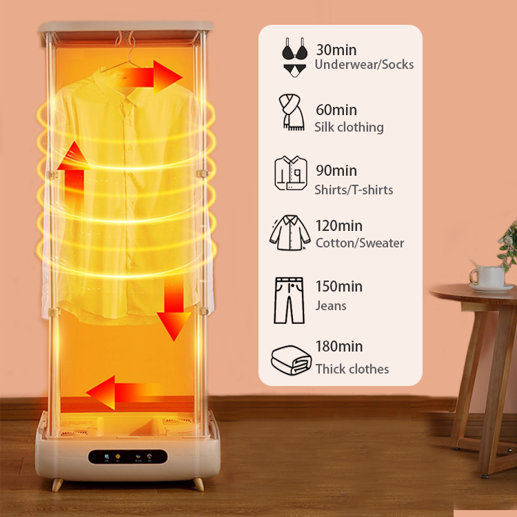 Máy sấy quần áo cầm tay 780W Máy sấy quần áo nhỏ gọn Nhà máy Trung Quốc Điện nhỏ có thể gập lại Máy sấy quần áo cho gia đình