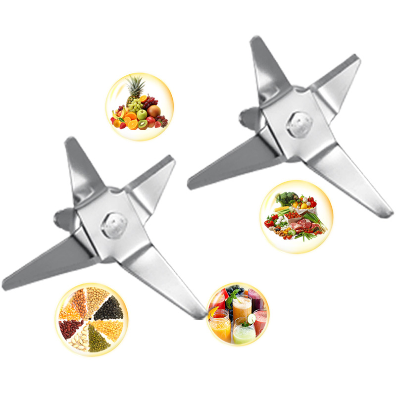 Người bán buôn Silver Crest 1000W Blender thay thế Lưỡi dao thay thế nước ép trái cây Ice Frent 4 Blender cho máy xay