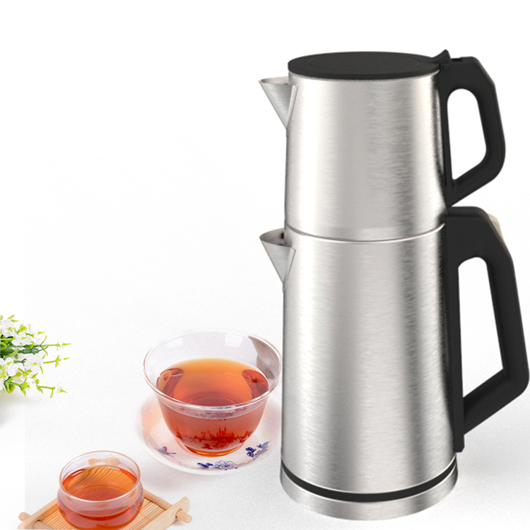 Bếp thông minh 2.0L Ấm đun nước điện Samovar Máy pha trà điện có bộ khay điều khiển nhiệt độ