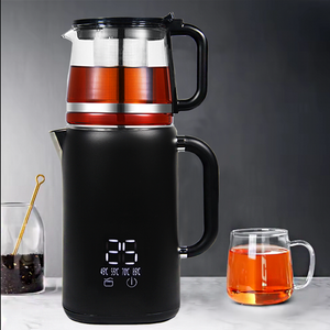 Điện Chất Lượng Cao Nga Samovar Hervidor De Agua Electrico Nước 2 Trong 1 Ấm Siêu Tốc Ấm Trà Ấm Siêu Tốc Bộ Cho Nhà Bếp