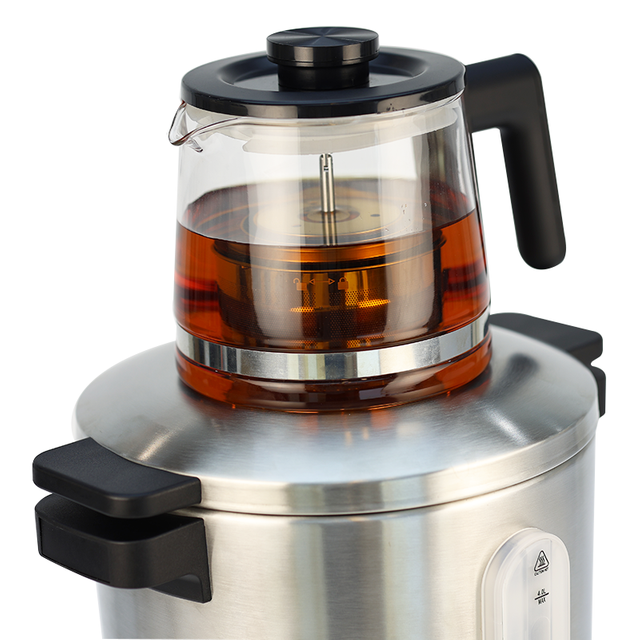 Thiết bị gia dụng Máy pha trà Điện Samovar SUS 304 Chất liệu thép không gỉ Bán buôn Trà điện Nồi hơi Ấm siêu tốc Samovar