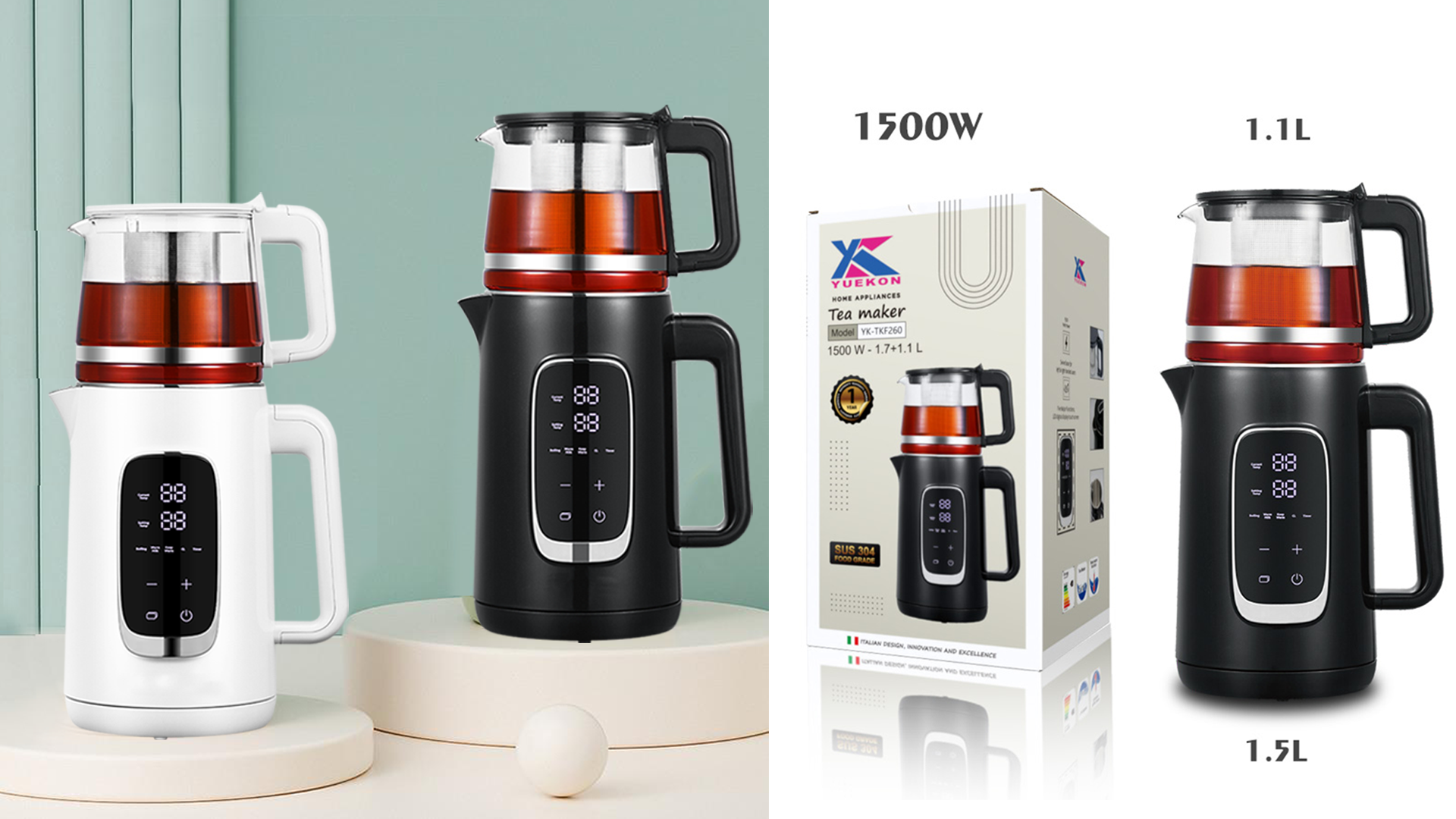 Máy pha trà điện